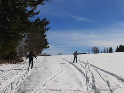 Cross-country skiing- Jestřábí