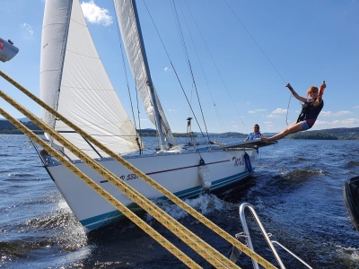 Water sports on Lipno