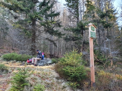 Hiking trail Lipno