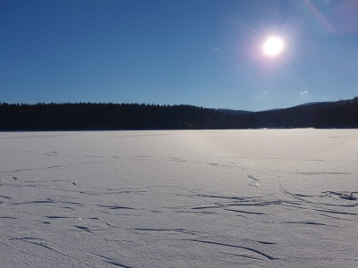 Zamrznuté Lipno