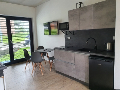 Kitchen in Studio 1kk