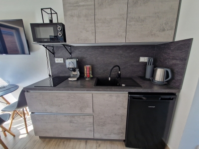 Kitchen in Studio 1kk