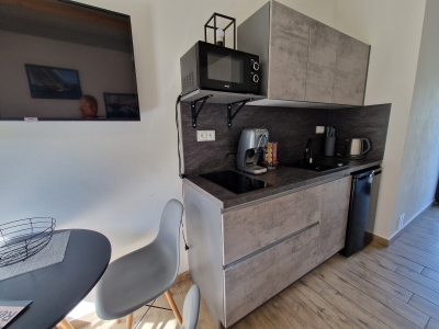 Kitchen in Studio 1kk