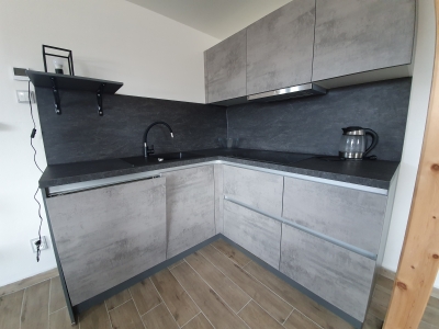 Kitchen in the attic studio